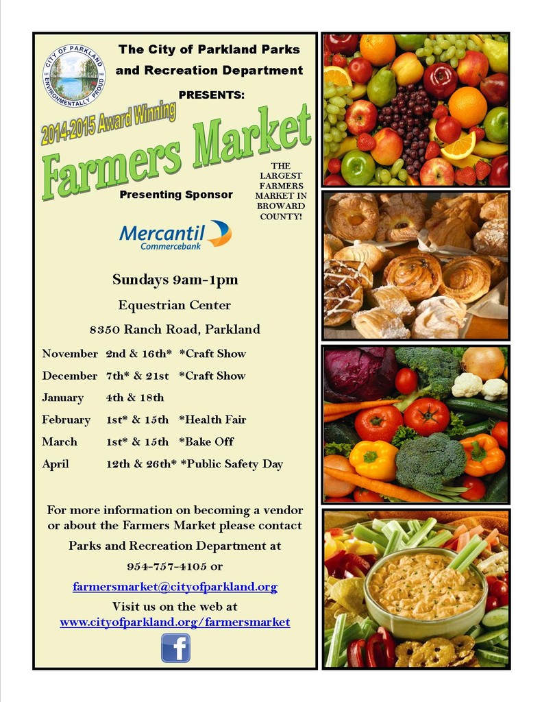 City of Parkland Farmer's Market