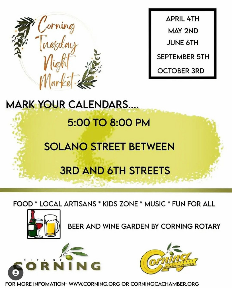 Corning Tuesday Night Market