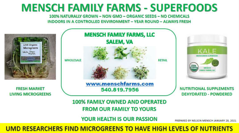 Mensch Farms Microgreens